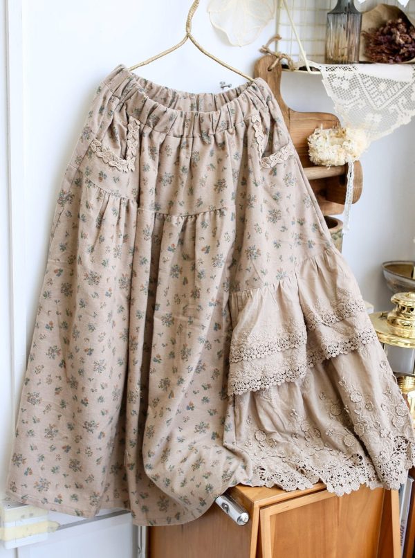 Vittlr Vibe Floral Skirt With Pockets