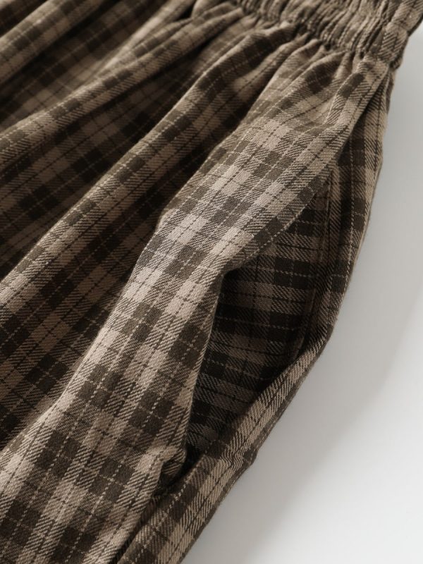 Spring Plaid Skirt